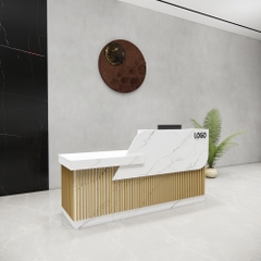 Quầy Lễ Tân SMQLT008 200cm x75cm