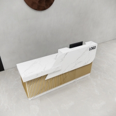 Quầy Lễ Tân SMQLT008 200cm x75cm