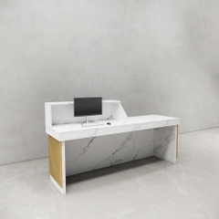 Quầy Lễ Tân SMQLT008 200cm x75cm