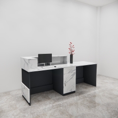 Quầy Lễ Tân SMQLT010 220cm x75cm