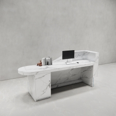 Quầy lễ tân SMQLTL014 230cm x75cm