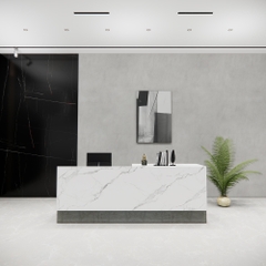 Quầy lễ tân SMQLTL015 240cm x75cm