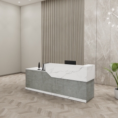 Quầy Lễ Tân SMQLT016 240cm x100cm