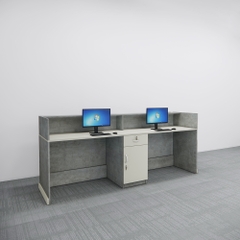 Quầy Lễ Tân SMQLT017 240cm x100cm