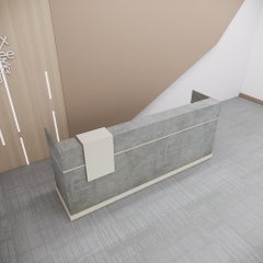Quầy Lễ Tân SMQLT017 240cm x100cm