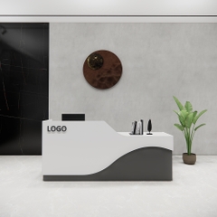 Quầy Lễ Tân SMQLT018 240cm x75cm