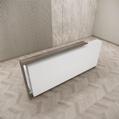 Quầy Lễ Tân SMQLT020 250cm x100cm
