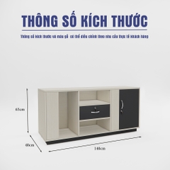 Tủ Bàn Giám Đốc SMTBGD005 140cm x65cm