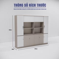 Tủ Giám Đốc SMTGDG023 240cm x200cm