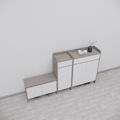 Mẫu Tủ Giày SMTGG011 200cm x110cm