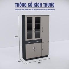 Tủ Hồ Sơ SMTHSG007 200cm x120cm