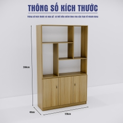 Tủ Hồ Sơ SMTHSG009 200cm x120cm