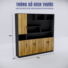 Tủ Hồ Sơ SMTHSG014 200cm x200cm
