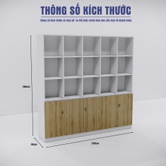 Tủ Hồ Sơ SMTHSG015 200cm x200cm
