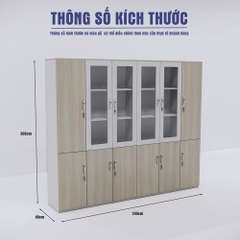 Tủ Hồ Sơ SMTHSG020 200cm x240cm