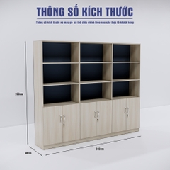 Tủ Hồ Sơ SMTHSG021 200cm x240cm