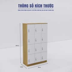 Tủ Locker SMTLKG005 160cm x90cm
