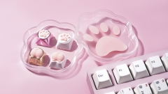Wuque Kitty & Corgi Keycaps - Hộp 4 chiếc