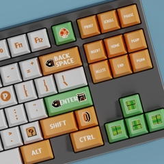 Keycap Walker Cherry Super Mario PBT Dyesub