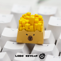 [In-stock] Keycap Lobo Artisan Capybara McDONALD's