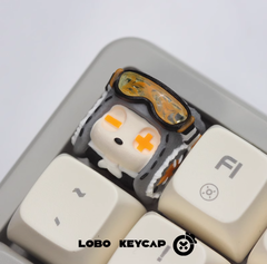 Keycap Lobo Artisan Flight V1 Xuyên LED