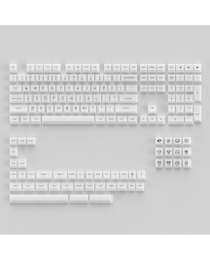 Keycap AKKO set – White Transparent (PC / ASA-Clear profile / 155 nút)