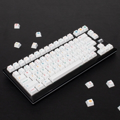 [In Stock] Keycap Cherry PBT Dyesub Childlike Smiling Face - 136 nút