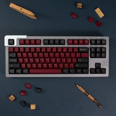 Keycap PBT Doubleshot Red Samurai 160 nút - Cherry