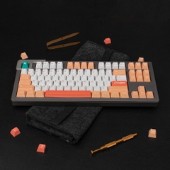 Keycap Cherry Peach & Cream - PBT - 137 nút