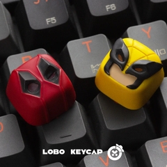 [In-stock] Keycap Artisan Lobo Deadpool & Wolverine (xuyên LED)