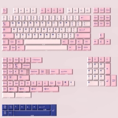 Keycap Cherry Aifei Navy on Pink ABS Doubleshot