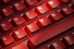 [In Stock] Keycap Cherry WS Basic Red/Yellow