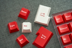 [In Stock] Keycap Cherry WS Basic Red/Yellow