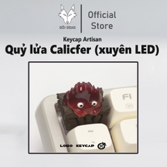 Keycap Lobo Artisan Quỷ lửa Calcifer (Xuyên led)