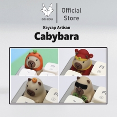 [In-stock] Keycap Lobo Artisan Capybara