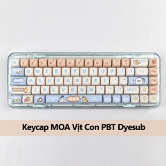 [In-stock] Keycap MOA Vịt Con PBT Dyesub