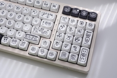 [In-stock] Keycap MOA Thỏ Cà Rốt PBT Dyesub