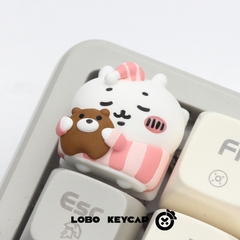 Keycap Lobo Artisan Chiikawa Pijama