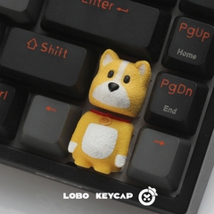 Keycap Lobo Artisan Party Animals