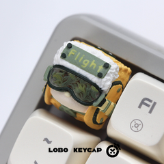 Keycap Lobo Artisan Flight V2 Xuyên led