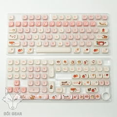 [In-stock] Keycap MOA Puppy PBT Dyesub - Hồng