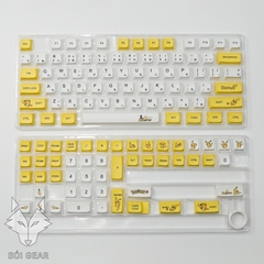 [In-stock] Keycap XDA Pikachu PBT Dyesub