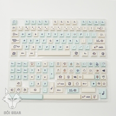 [In-stock] Keycap Cherry Toffee PBT Dyesub