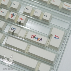 [In Stock] Keycap Key House Cherry Milky White PBT Dyesub