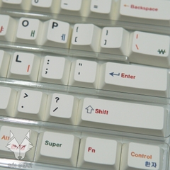 [In Stock] Keycap Key House Cherry Milky White PBT Dyesub