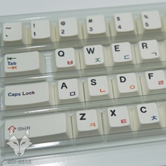 [In Stock] Keycap Key House Cherry Milky White PBT Dyesub