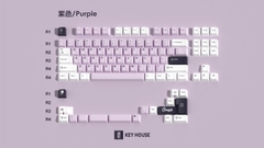 [In Stock] Keycap Key House Cherry Purple PBT Dyesub