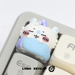 Keycap Lobo Artisan Chiikawa Pijama