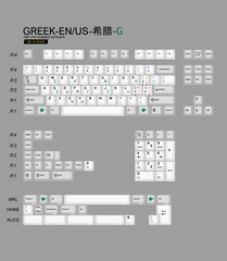 Keycap Cherry JC PBT Dyesub GREEK