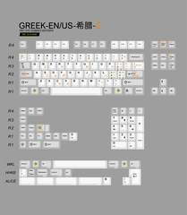 Keycap Cherry JC PBT Dyesub GREEK